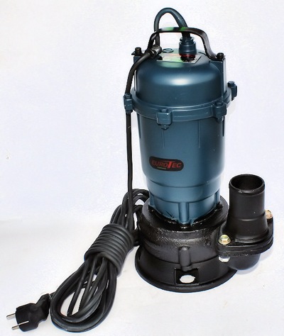 Фекальный насос с измельчителем и поплавком для сточных вод EUROTEC PU 205 (3300 Вт./Германия) - фото1