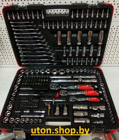 Набор головок, ключей RockForce 42152-5 215 предметов Tvardy 216 pcs (216 пр./ 6 граней/ Пр-во Германия) - фото1 Набор головок, ключей RockForce 42152-5 215 предметов Tvardy 216 pcs (216 пр./ 6 граней/ Пр-во Германия) - фото1