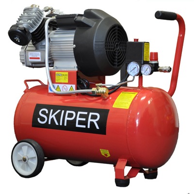 Компрессор Skiper IBL50V масляный с V-образным 2-х цилиндровым двигателем (2,2кВт, 50л) - фото1 Компрессор Skiper IBL50V масляный с V-образным 2-х цилиндровым двигателем (2,2кВт, 50л) - фото1